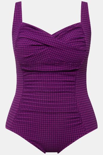 Plus size veliki brojevi Kupaćim kostim jednodijelni s mekanim košaricama za punije