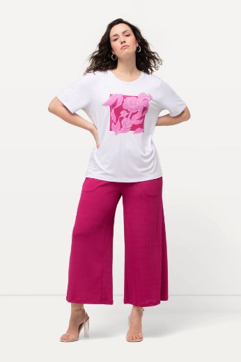 Plus size veliki brojevi Hlače šireg modela nogavica za punije