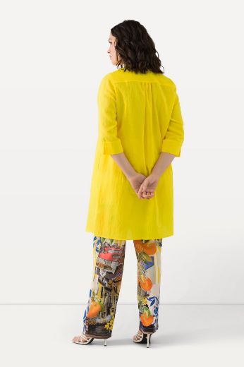 Plus size veliki brojevi Košulja 3/4 rukavi dužeg kroja za punije