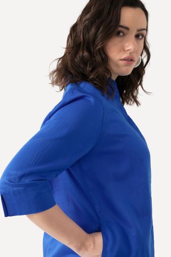 Plus size veliki brojevi Košulja 3/4 rukavi dužeg kroja za punije