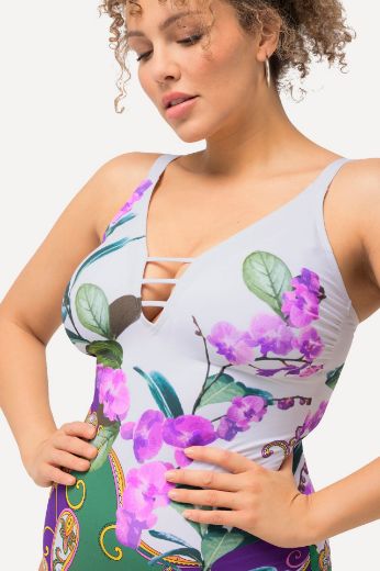 Plus size veliki brojevi Kupaći kostim jednodijelni prilagodljivih naramenica za punije