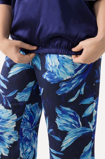 Plus size veliki brojevi Bluza kratkih rukava od satena za punije