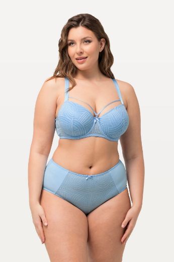 Plus size veliki brojevi Grudnjak s čipkom i ukrasnim detaljima za punije