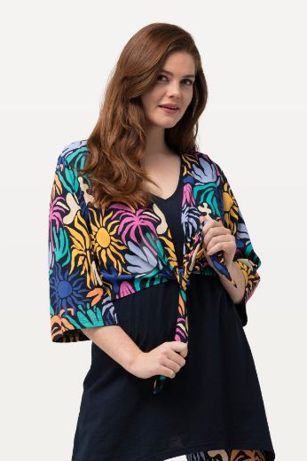 Plus size veliki brojevi Majica  s 3/4 rukavima za punije