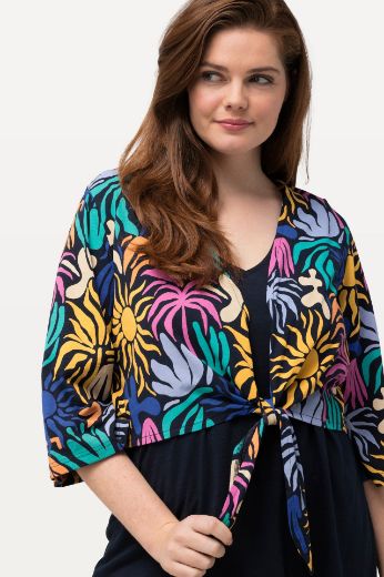 Plus size veliki brojevi Majica  s 3/4 rukavima za punije