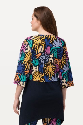 Plus size veliki brojevi Majica  s 3/4 rukavima za punije