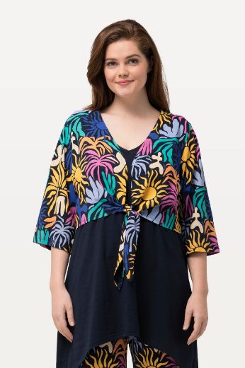 Plus size veliki brojevi Majica  s 3/4 rukavima za punije