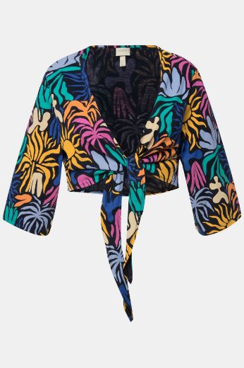 Plus size veliki brojevi Majica  s 3/4 rukavima za punije