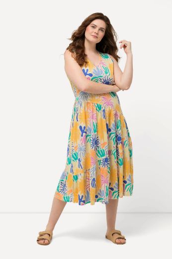 Plus size veliki brojevi Haljina  V izreza za punije