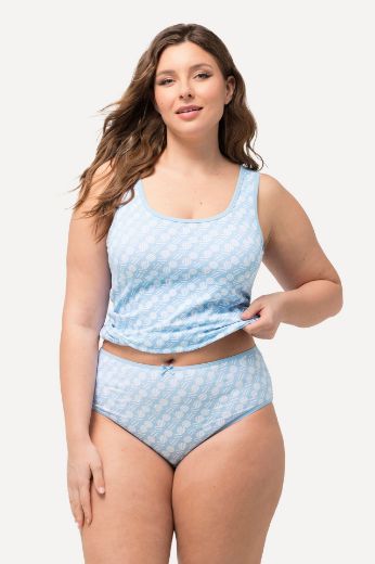 Plus size veliki brojevi Gaćice Midi srednje visoki kroj 5 komada za punije