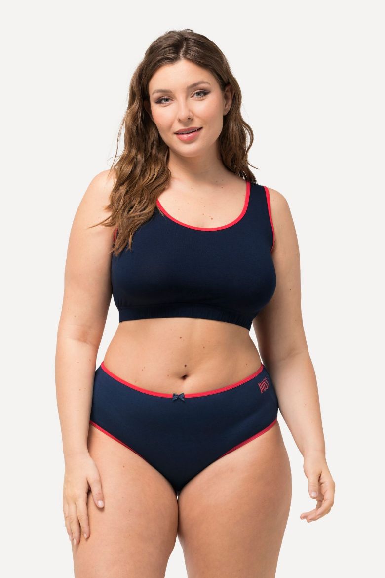 Plus size veliki brojevi Gaćice srednje visokog kroja 7 komada za punije