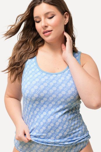 Plus size veliki brojevi Majica bez rukava okruglog izreza 2 komada za punije