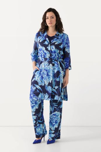 Plus size veliki brojevi Jakna 3/4 rukavi od satena za punije
