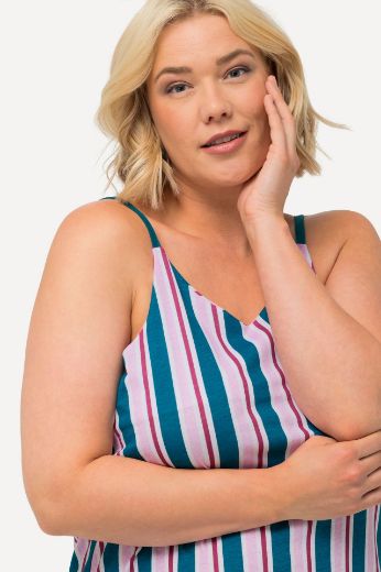 Plus size veliki brojevi Spavaćica pamučna bez rukava za punije