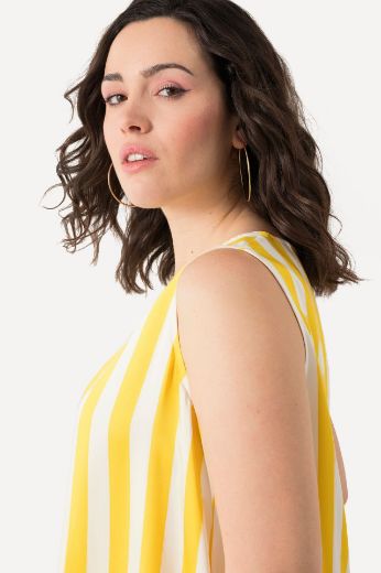 Plus size veliki brojevi Top od satena V izrez za punije