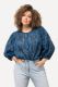 Veliki brojevi Bluza s 3/4 rukavima moda za punije