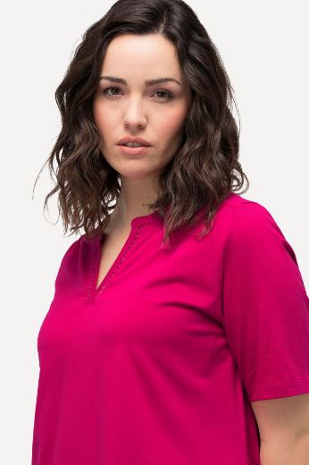 Plus size veliki brojevi Majica kratkih rukava klasičnog kroja za punije