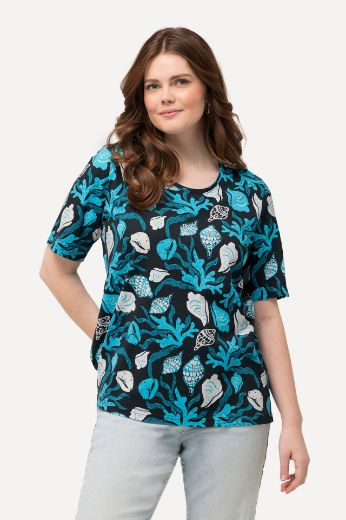 Plus size veliki brojevi Majica kratkih rukava s uzorkom za punije