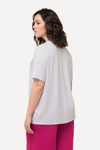 Plus size veliki brojevi Majica kratkih rukava s cvjetnog printa za punije