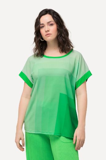 Plus size veliki brojevi Majica kratkih rukava spuštenih ramena za punije