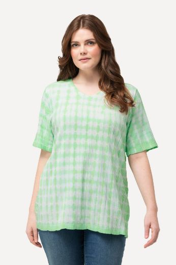 Plus size veliki brojevi Majica s kratkim rukavima V izrez za punije
