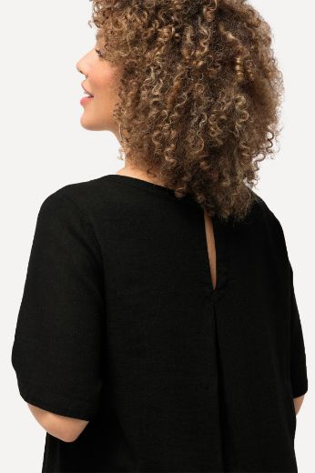 Plus size veliki brojevi Bluza kratkih rukava, okrugli izrez za punije