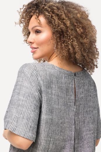 Plus size veliki brojevi Bluza kratkih rukava, okrugli izrez za punije