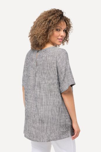 Plus size veliki brojevi Bluza kratkih rukava, okrugli izrez za punije