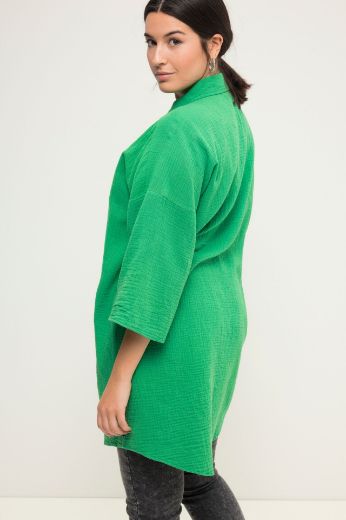 Plus size veliki brojevi Bluza šireg kroja s 3/4 rukavima za punije