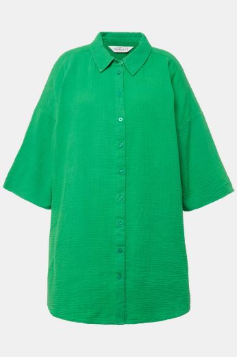 Plus size veliki brojevi Bluza šireg kroja s 3/4 rukavima za punije