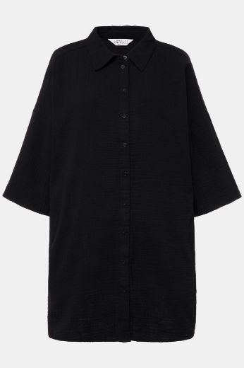 Plus size veliki brojevi Bluza šireg kroja s 3/4 rukavima za punije