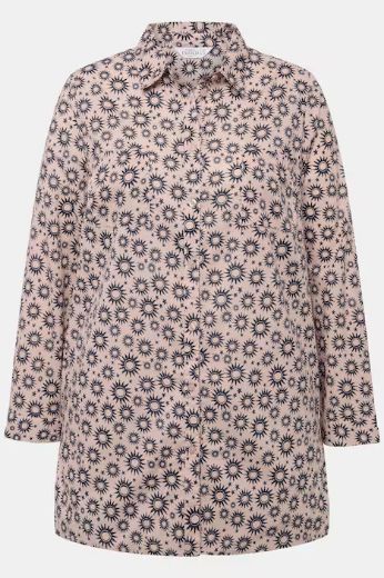 Plus size veliki brojevi Bluza dugih rukava s manžetama za punije