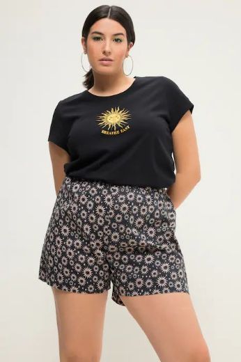 Plus size veliki brojevi Hlače kratke visokog struka za punije