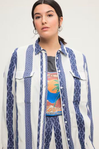 Plus size veliki brojevi Bluza široki model za punije