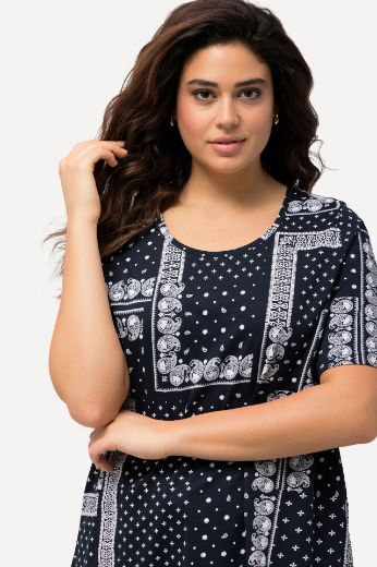 Plus size veliki brojevi Majica A kroja s motivom kratki rukavi za punije