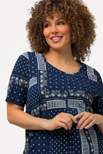 Plus size veliki brojevi Majica A kroja s motivom kratki rukavi za punije
