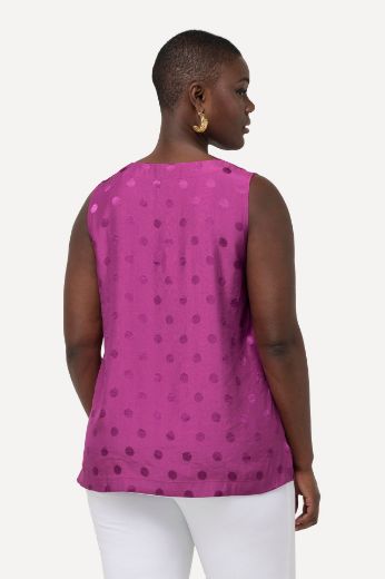 Plus size veliki brojevi Bluza bez rukava V izreza za punije