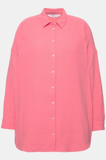 Plus size veliki brojevi Bluza na kopčanje za punije