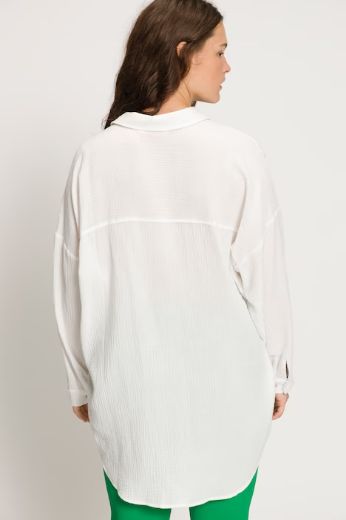 Plus size veliki brojevi Bluza na kopčanje za punije