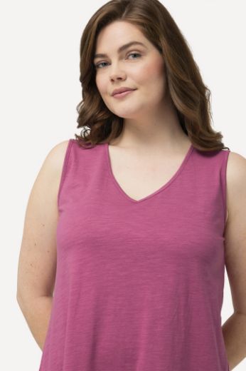 Plus size veliki brojevi Haljina na pruge za punije