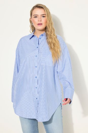 Plus size veliki brojevi Košulja dugih rukava širi model za punije