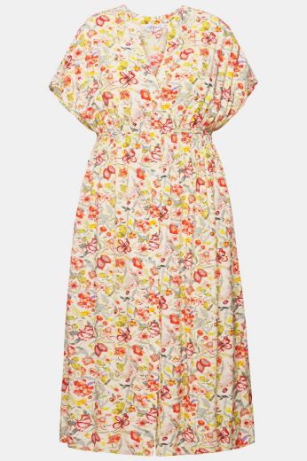 Plus size veliki brojevi Haljina Midi A kroja za punije