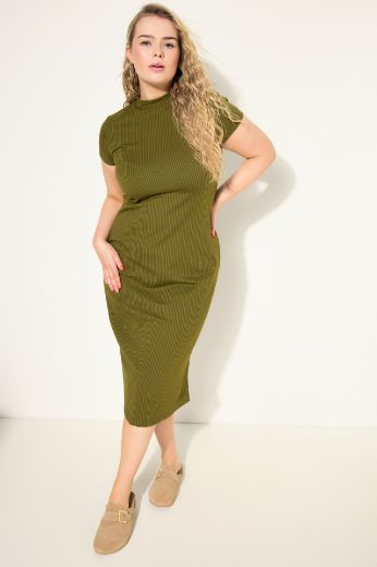 Plus size veliki brojevi Haljina Midi uskog kroja za punije