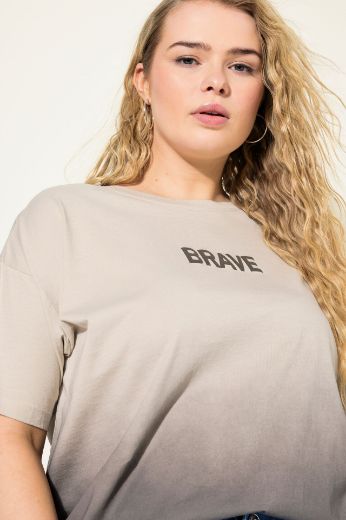 Plus size veliki brojevi Majica kratkih rukava šireg kroja za punije