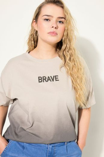 Plus size veliki brojevi Majica kratkih rukava šireg kroja za punije
