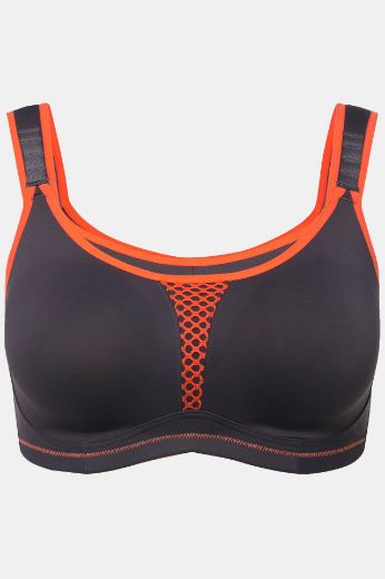 Plus size veliki brojevi Grudnjak sportski s podesivim naramenicama za punije