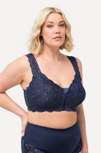 Plus size veliki brojevi Grudnjak na prednje kopčanje s patentnim zatvaračem za punije