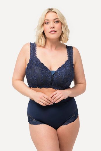 Plus size veliki brojevi Grudnjak na prednje kopčanje s patentnim zatvaračem za punije