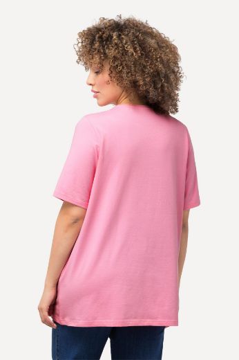 Plus size veliki brojevi Majica V izreza A kroja kratkih rukava za punije