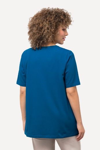 Plus size veliki brojevi Majica V izreza A kroja kratkih rukava za punije